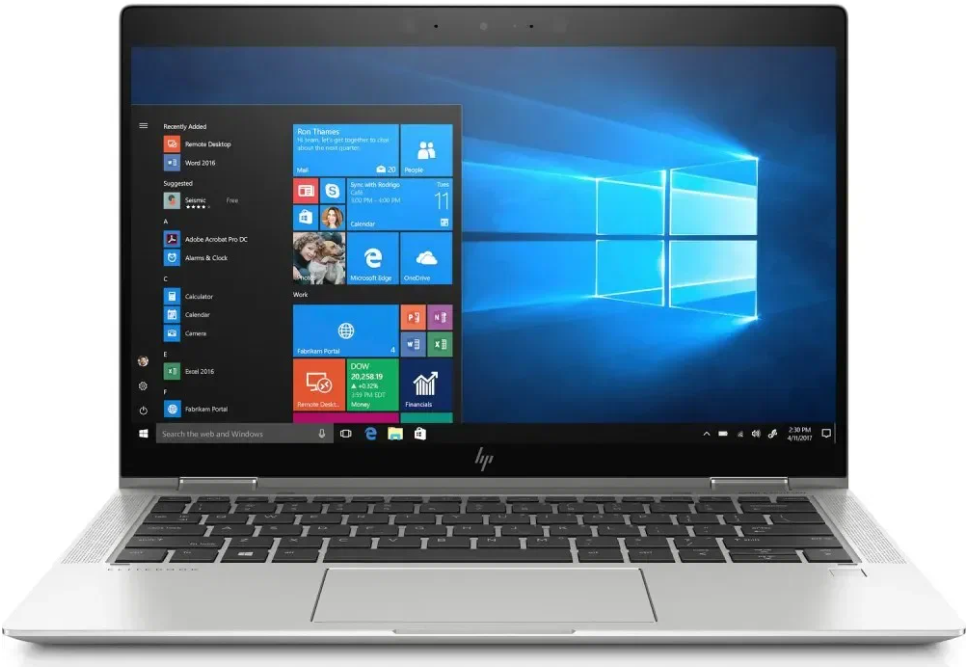 13.3" Ноутбук HP EliteBook x360 1030 G3 (1920x1080, Intel Core i5-8350U, RAM 8ГБ, SSD 256ГБ, Intel UHD Graphics 620, Win 11Pro)