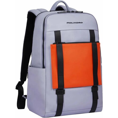 Рюкзак для ноутбука Piquadro David Grey/Orange (CA6363S130/GR) рюкзак coccinelle натуральная кожа серый