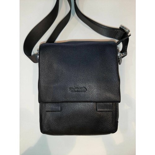 Сумка планшет Eminsa, фактура зернистая, черный