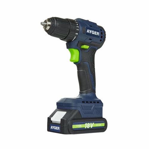 Аккумуляторная бесщеточная дрель-шуруповерт AYGER AP18BLM 6686₽