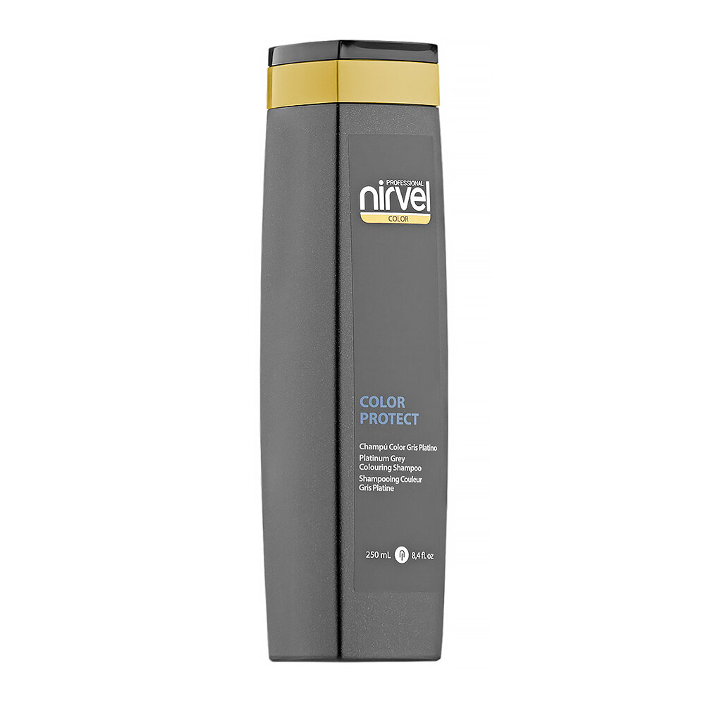 Шампунь для окрашенных волос (пепельный) Nirvel Dyd hair Shampoo "GREY" Color Protect, 250 мл