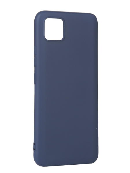 Чехол (клип-кейс) DF rmOriginal-05, для Realme C11, синий [df ] - фото №1