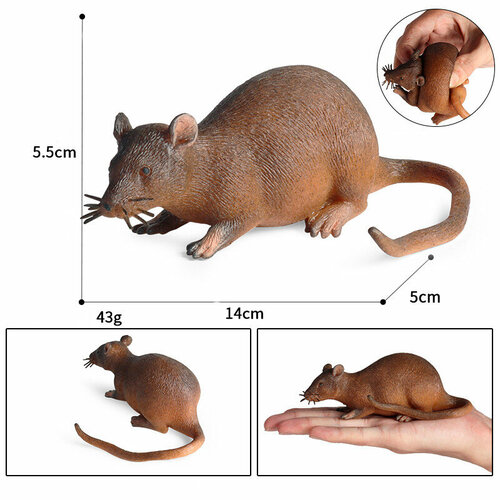 Игрушка антистресс животные Мышь / Мялка / Тянучка игрушка антистресс животные мышь мялка тянучка