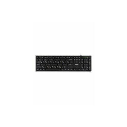 Клавиатура Acer OKW122 USB RU черный