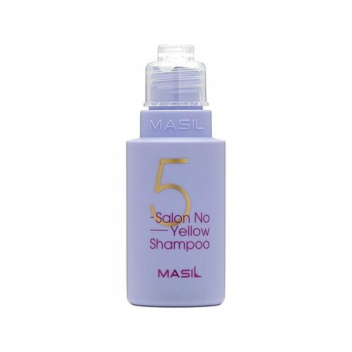 Шампунь против желтизны для осветленных волос Masil 5 Salon No Yellow Shampoo