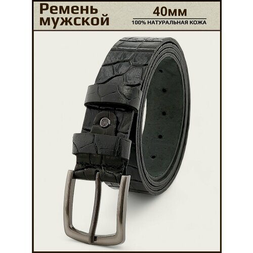 Ремень PREMIUM BELT, размер 155, черный