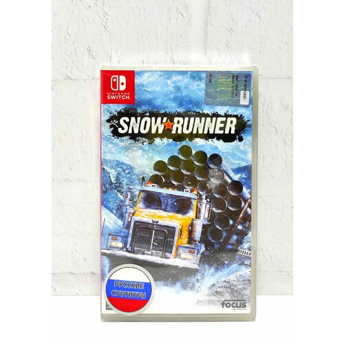 SnowRunner Русские субтитры Видеоигра на картридже Nintendo Switch