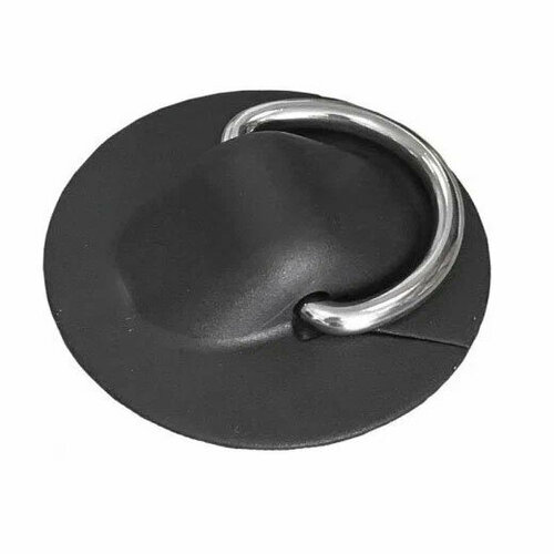 рым большой с металлическим кольцом для надувных лодок пвх Рым кольцо (малое, металл 68 x 30 мм, цвет черный)