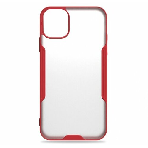 Чехол для iPhone 13 Pro Max Bubble Slim Case красный