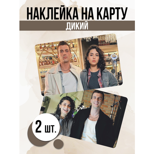 Наклейка на карту банковскую Дикий Турецкий сериал