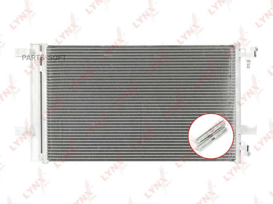 LYNXAUTO RC0087 Радиатор GM CRUZE/ASTRA J 09- [667X396] кондиционера