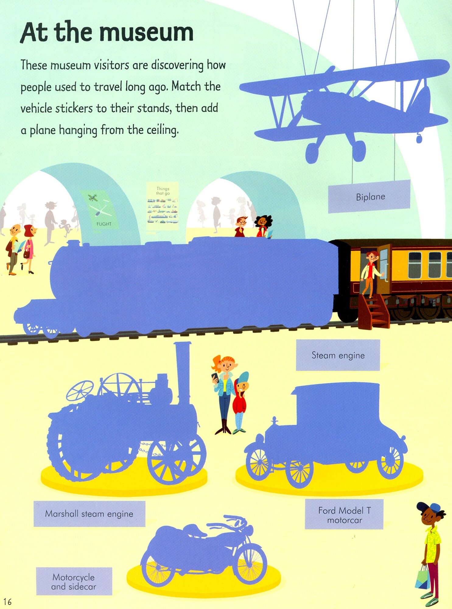 First Sticker Book. Travel (Watson Hannah) - фото №7