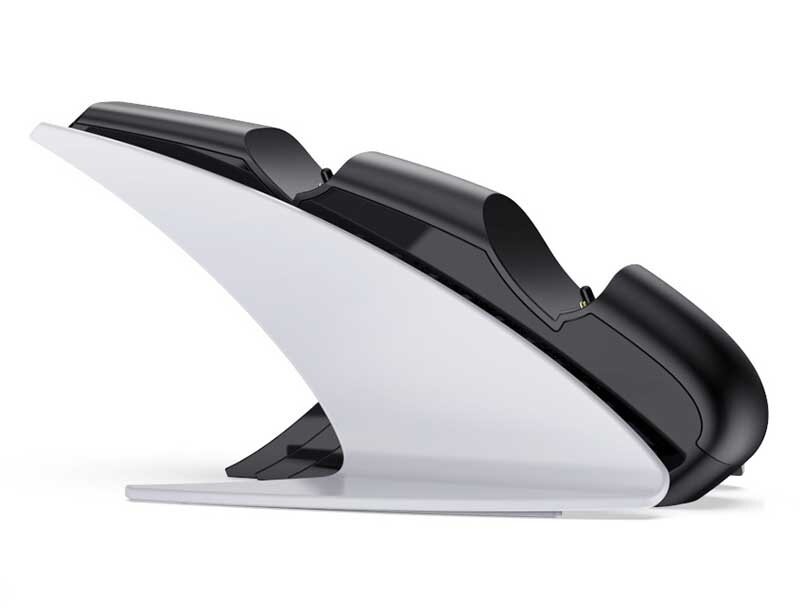 Зарядная станция для 2-х DualSense PS5 Charging Stand (Dobe TP5-0583) — фото 1