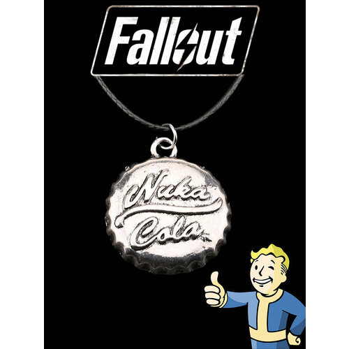 Колье printio свитшот мужской с полной запечаткой fallout nuka cola