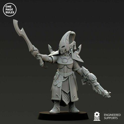 Миниатюра Warhammer Eldar Sergeant v3