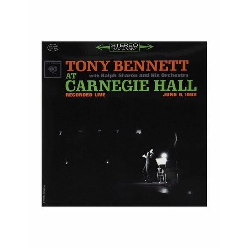 ланчбокс good afternoon blue Виниловая пластинка Bennett, Tony, At Carnegie Hall Recorded, Live 1962 (Analogue) (0753088082313)