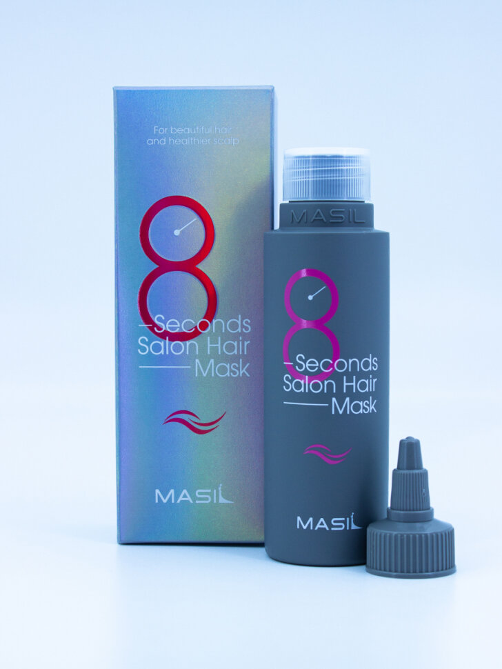 Masil 8 seconds salon hair mask Маска для волос и кожи головы нормализация рН и восстановление , 100 мл