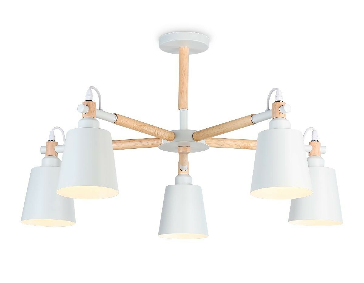 Люстра на штанге Ambrella Light Loft TR82208, E27, мощность 200 Вт, цвет Белый