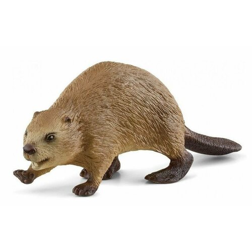 Фигурка коллекционная животное бобёр 14855 Schleich schleich коллекционная фигурка молодой орангутанг