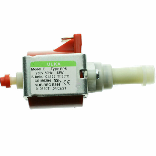 Насос (помпа) для кофемашин и пылесосов ULKA EP5, 48 Вт, 230V