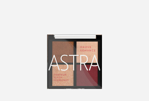 Палетка для макияжа лица ASTRA, Romance Palette 8мл