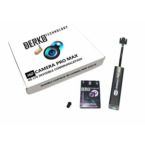 Микрокамера и микронаушник «Mega» 8 мм с передовой системой 4G/LTE сделано для всех видов сложных экзаменов