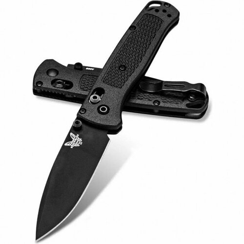 Складной нож Bugout 535 черный с черным benchmade 535 bugout folding knife g10 handles s30v outdoor camping safety edc tool pocket knives