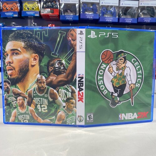 Эксклюзивная обложка PS5 для NBA Boston Celtics №1