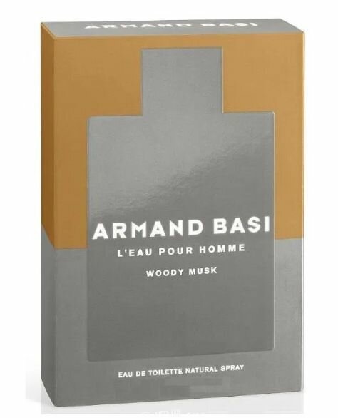 Туалетная вода Armand Basi L`eau Pour Homme Woody Musk 75 ml