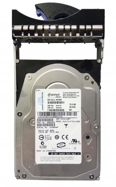 Жесткий диск IBM 26K5701 73,4Gb 15000 SAS 3,5" HDD