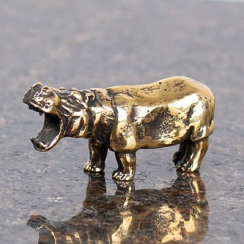 Статуэтка бегемот бронза 1500₽