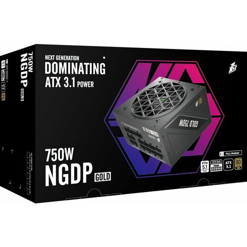 Блок питания 1STPLAYER 750W NGDP Gold (HA-750BA4) 16 Pin (PCIe 5.0 Connector Cable Details)