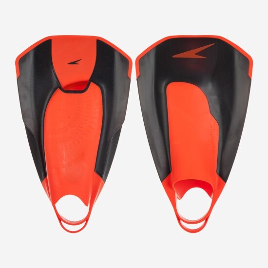 Ласты для плавания Speedo FASTSKIN KICKFIN XU BLACK/RED черный/красный 8-10867B441, размер 46-47