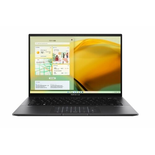 Ноутбук ASUS Zenbook 14 OLED UM3402YA-KM606X 14 (2880x1800) 90Hz/AMD Ryzen 7 7730U/16GB LPDDR4X/1ТB SSD/AMD Radeon/Win 11 Pro black (90NB0W95-M01150)