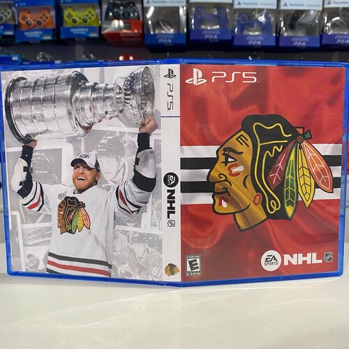 Эксклюзивная обложка PS5 для NHL Chicago Blackhawks №1
