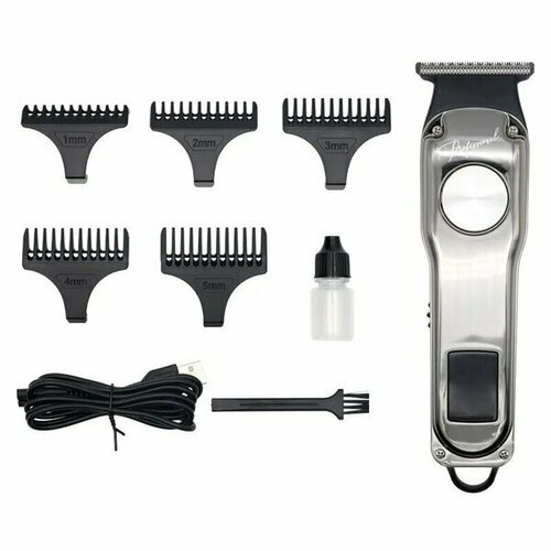 Профессиональный беспроводной триммер мужской машинка для стрижки волос для мужчин бороды и усов уход с дисплеем 999₽