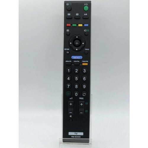 Пульт управления для телевизоров Sony RM-ED009, черный suitable for sony tv lcd remote control rm yd087 universal kdl 47w802a kdl 55w802a kdl 55w900a xbr 65x900a xbr 65x850a