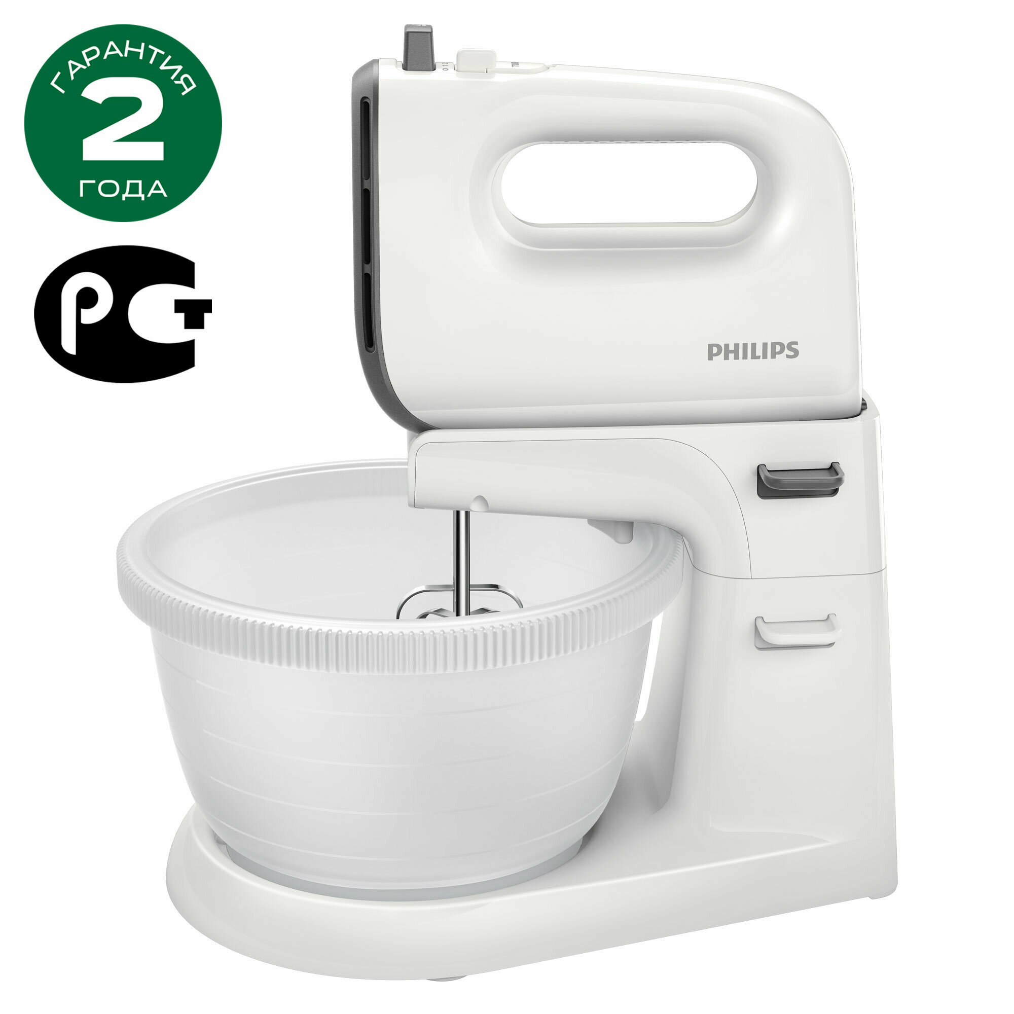 Миксер Philips HR3745/00, светло-серый