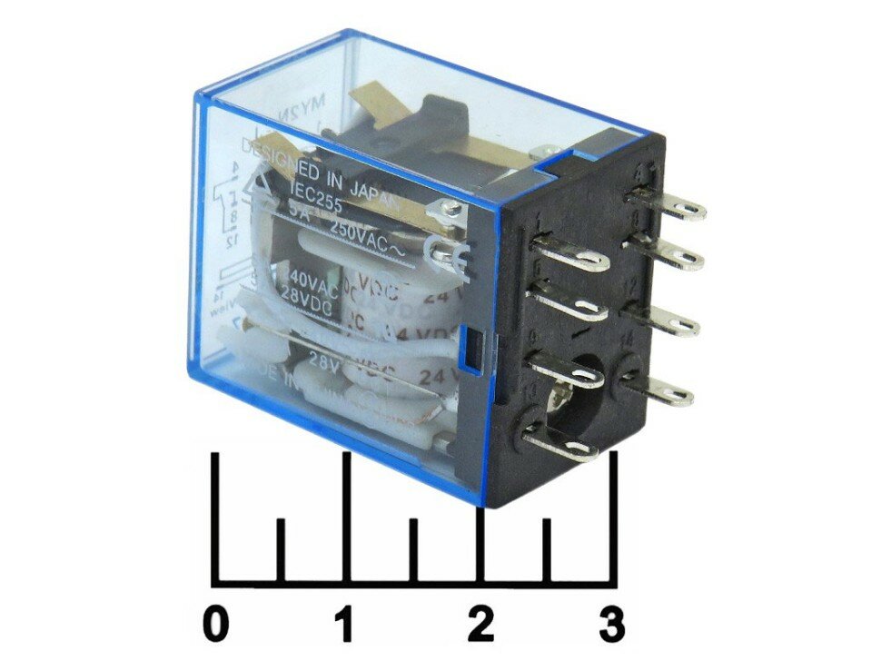 Реле =24V 5A/240V MY2N-J OMR