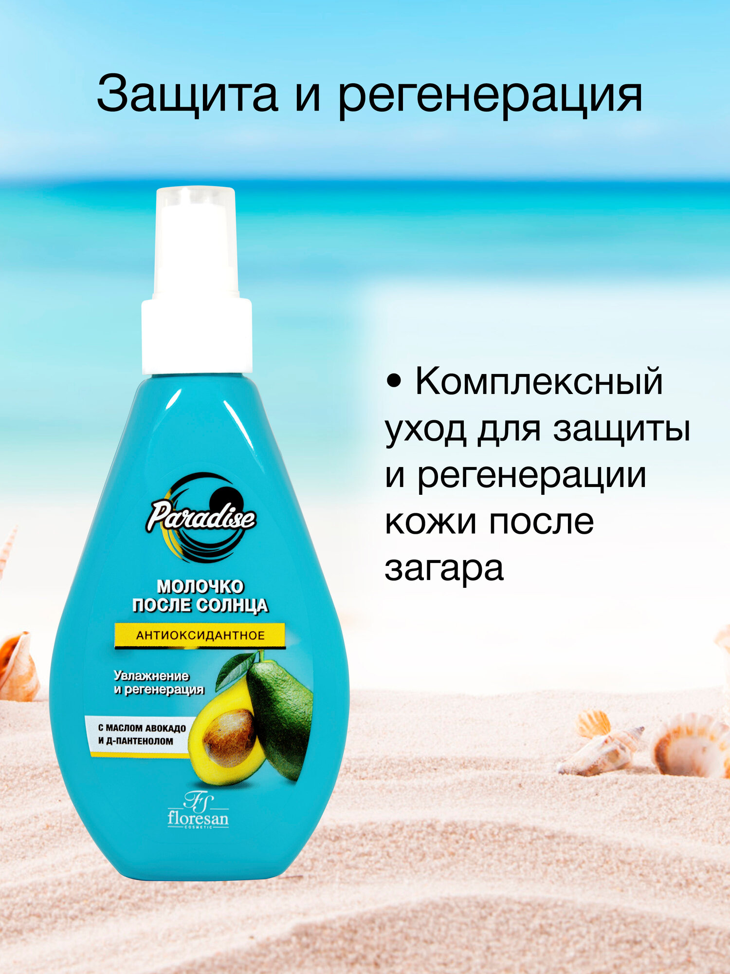 Картинки Floresan Солнцезащитный Спрей SPF 50 + Молочко После Солнца