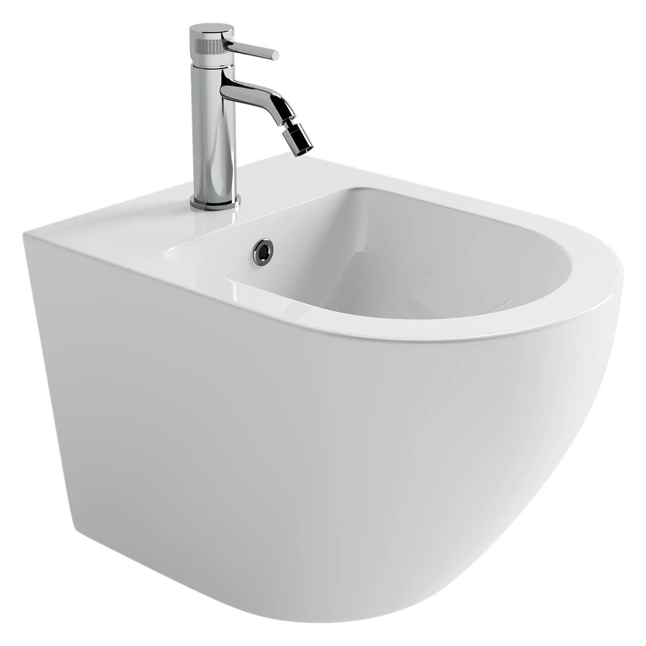 фото Подвесное биде Ceramica Nova Uno CN11002 белое