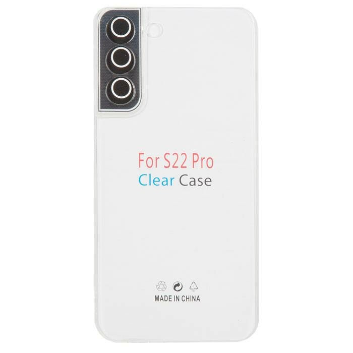 фото Cases / чехол Clear Case для Samsung Galaxy S22 Plus прозрачный силикон, техпак