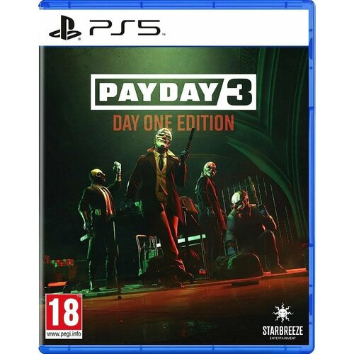 Игра Payday 3 Day One Edition (Издание первого дня) PS5 (PlayStation 5, Русские субтитры) ps5 игра square enix outriders day one edition