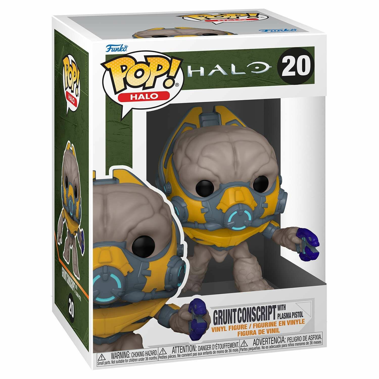 Фигурка Funko POP! Halo Infinite: Грант с оружием - фото №12