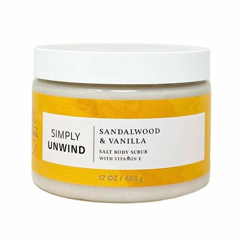 Bath and Body Works скраб для тела c солью Simply Unwind