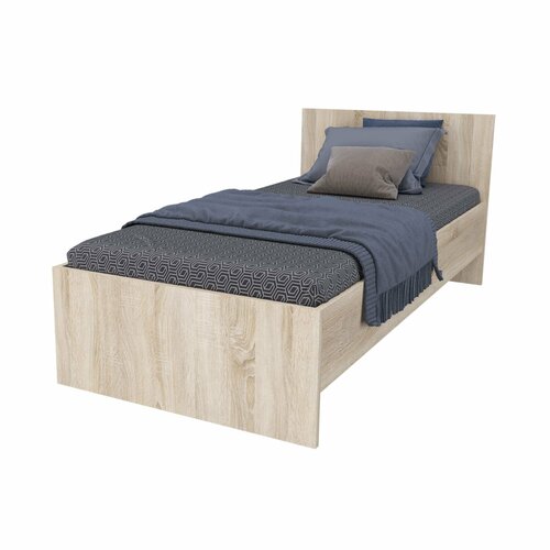 Кровать Боровичи-мебель Дрим 22 900х2000 Дуб сонома 96315 4510₽