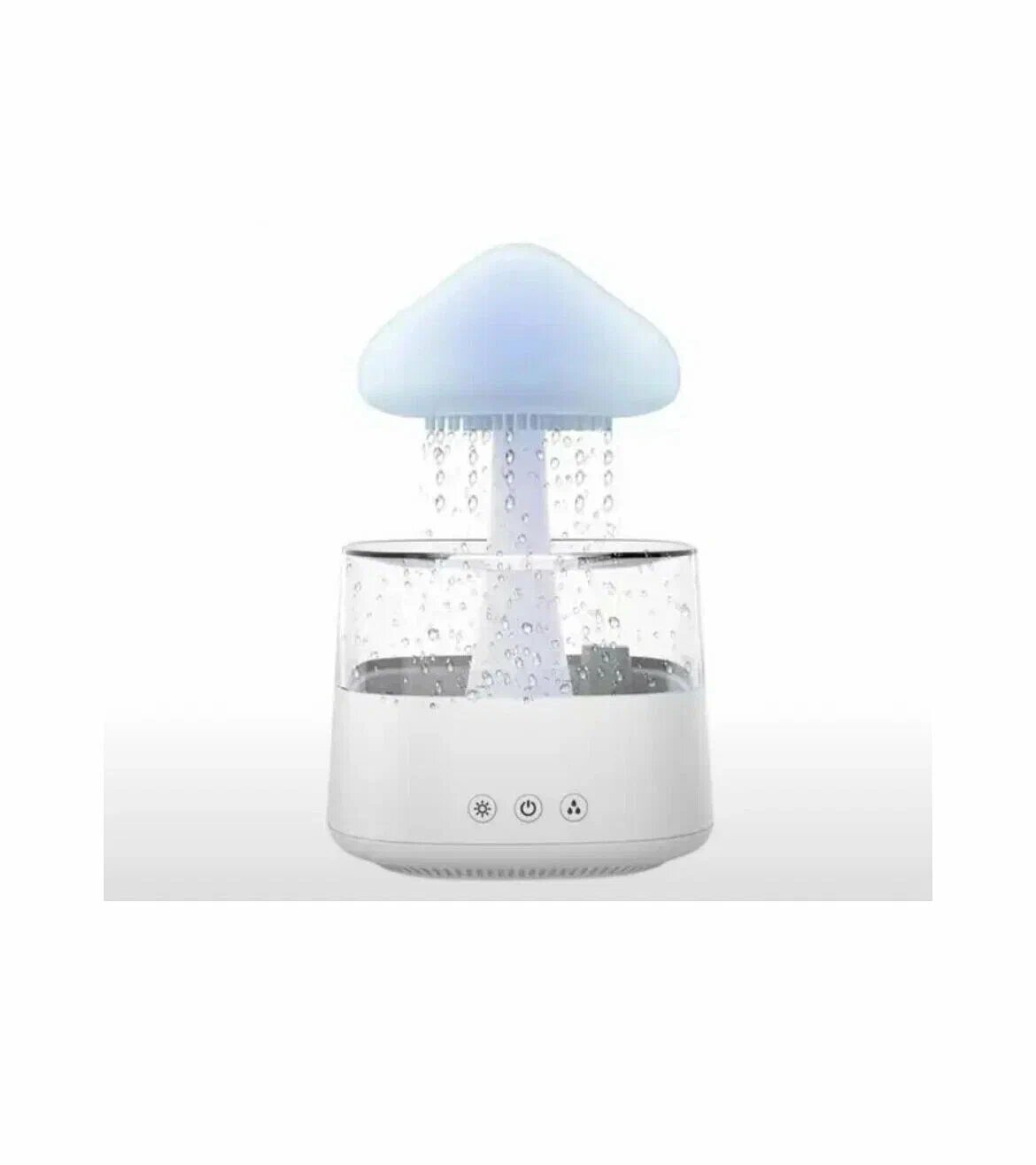 Увлажнитель воздуха Облако с дождём/ Увлажнитель с подсветкой / Увлажнитель воздуха гриб с дождём