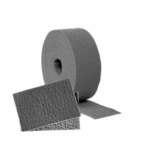 BlackFox нетканый абразивный материал VELVET UF1500 Grey 115мм х 10м