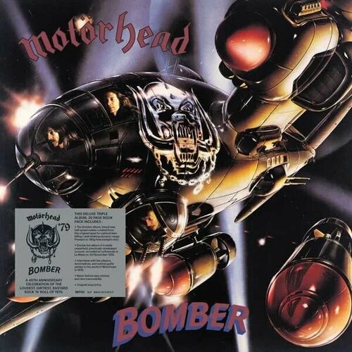 Виниловая пластинка MOTÖRHEAD / BOMBER (40TH ANNIVERSARY EDITION) (3LP) le mans 7 5x17 5 108 d65 1 et40 алмаз