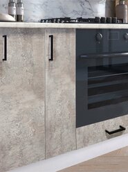 Модуль кухонный VITAMIN шкаф-стол однодверный 20 см, серый
